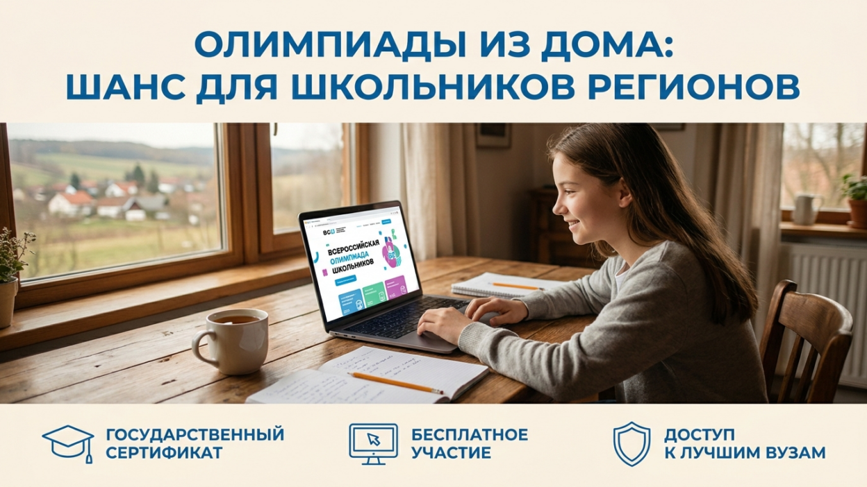 Дистанционные олимпиады: шанс для учеников из регионов.