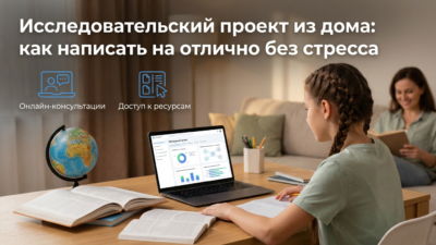 Как написать исследовательский проект, не выходя из дома.