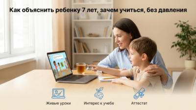 Как объяснить ребенку 7 лет, зачем нужно учиться.