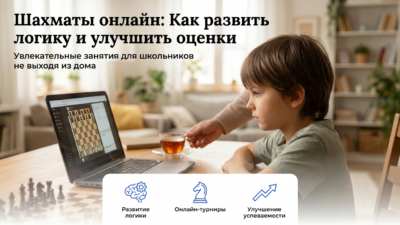 Как шахматы онлайн развивают логику ученика.
