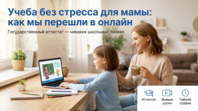 Почему начальная школа на дистанте — это ответственность мамы.