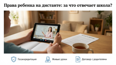 Права ребенка на дистанционном обучении: что обязана школа.