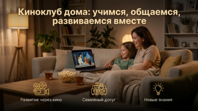 Семейные киноклубы как часть образовательного процесса.