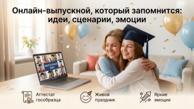 Как организовать онлайн-выпускной, который запомнится.