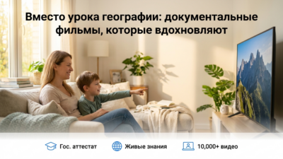 Список документальных фильмов, которые заменяют уроки географии.